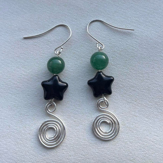 Star Aventurine Spirals